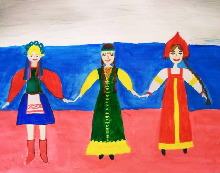 Конкурс детского рисунка «Дружба народов»