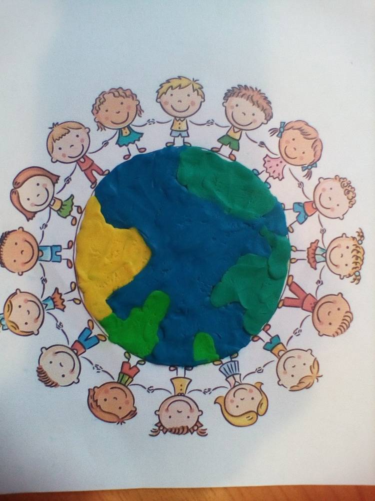 Дружба народов мир на земле рисунки детей