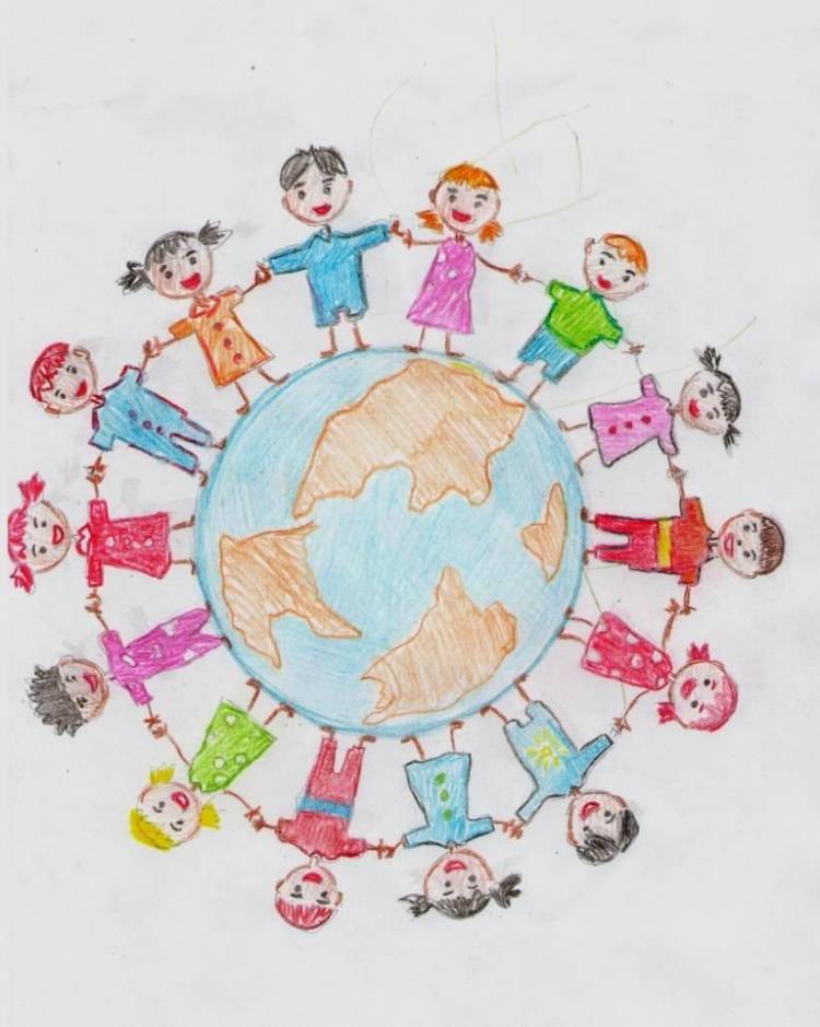 Дружба народов рисунки детей