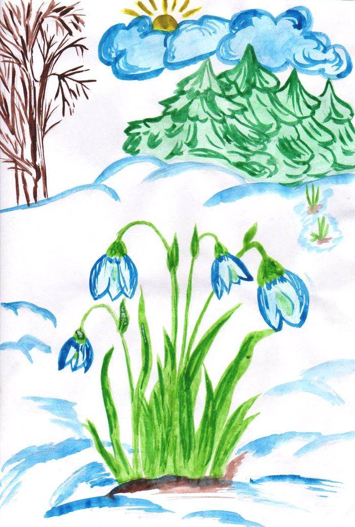 Картинки весна в лесу для детского сада и для школы