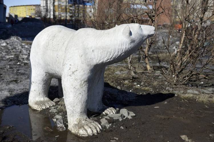 Юных норильчан попросили нарисовать символ Арктики
