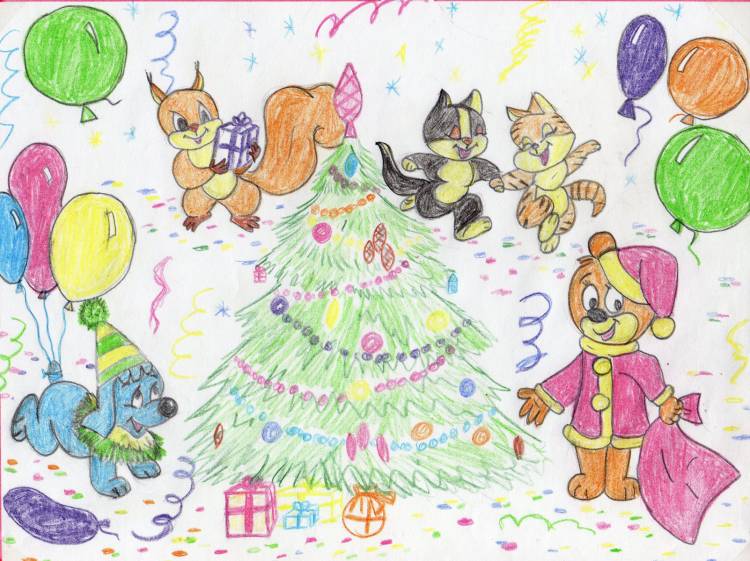 Внимание, в Одессе проходит конкурс детских рисунков «Новогодняя игрушка» (видеоанонс)