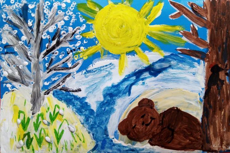 Лучшие работы Всероссийского фестиваля детских рисунков и поделок «Весна