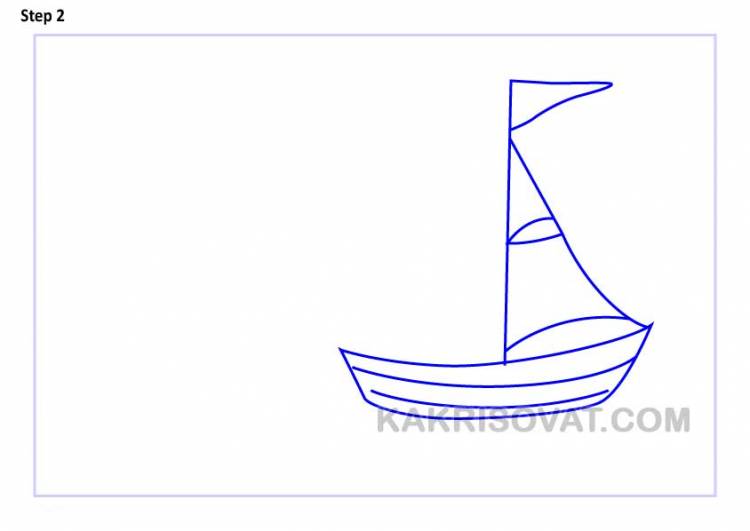 Поэтапные рисунки кораблей простым карандашом к произведению Алые паруса Александра Грина