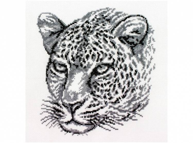 набор для творчества Белоснежка Набор для вышивания крестиком Леопард