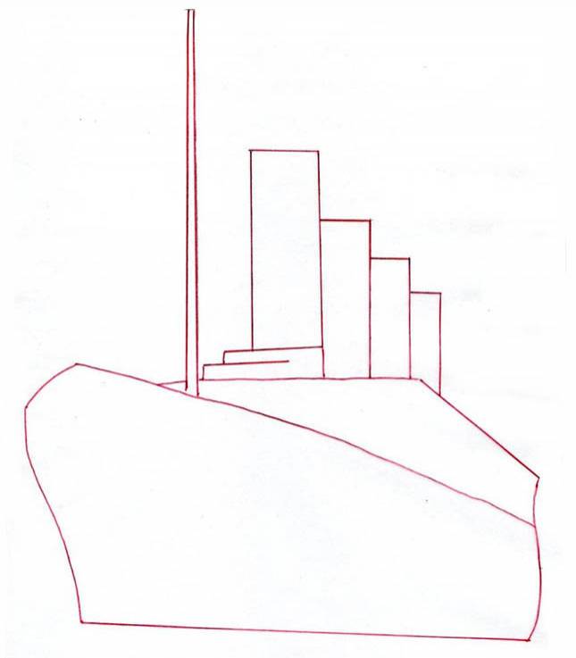 Рисуем Титаник