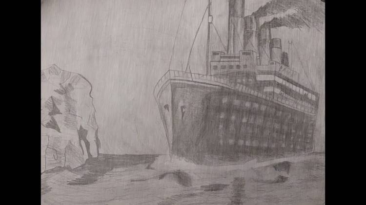 Как нарисовать Титаник?