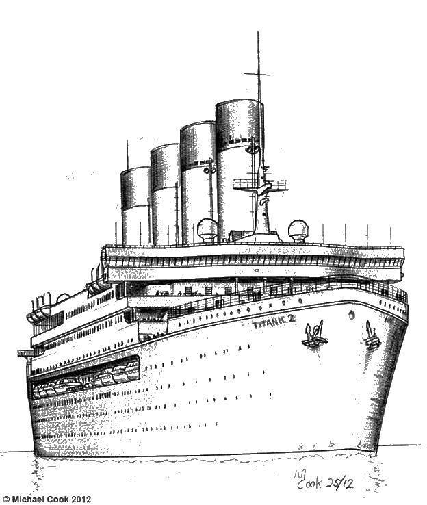 Рисунки карандашом Титаник 