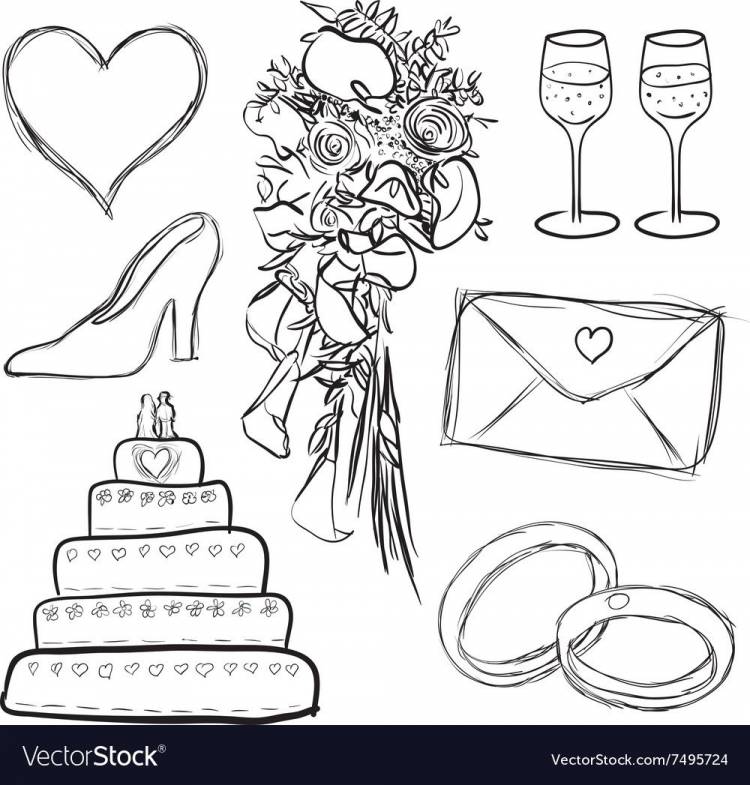 Рисунок на годовщину свадьбы