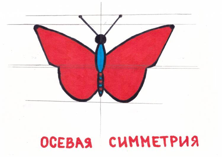 Рисунок на тему симметрия