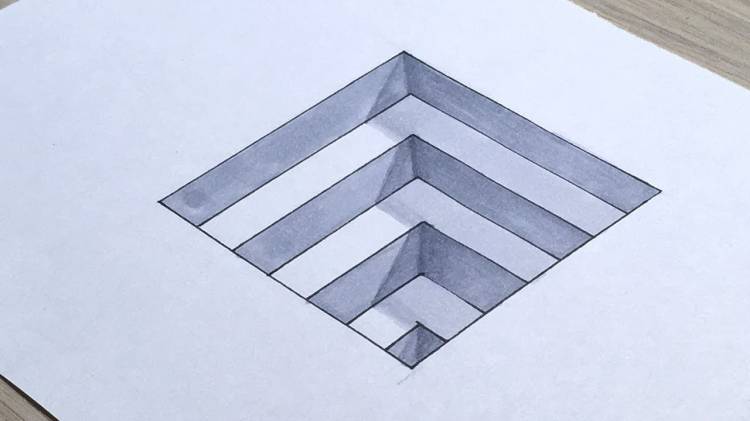 Оптические иллюзии нарисовать