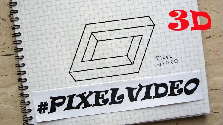 How to Draw an Optical Illusion pixelvideo