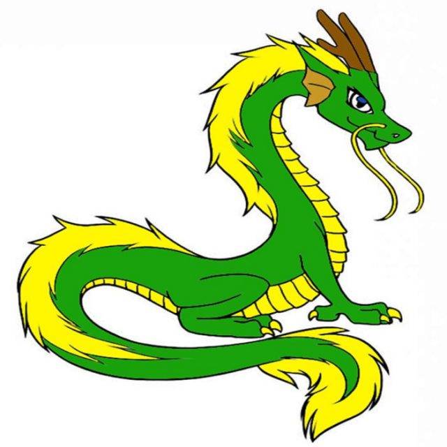 Рисунки карандашом китайский дракон 