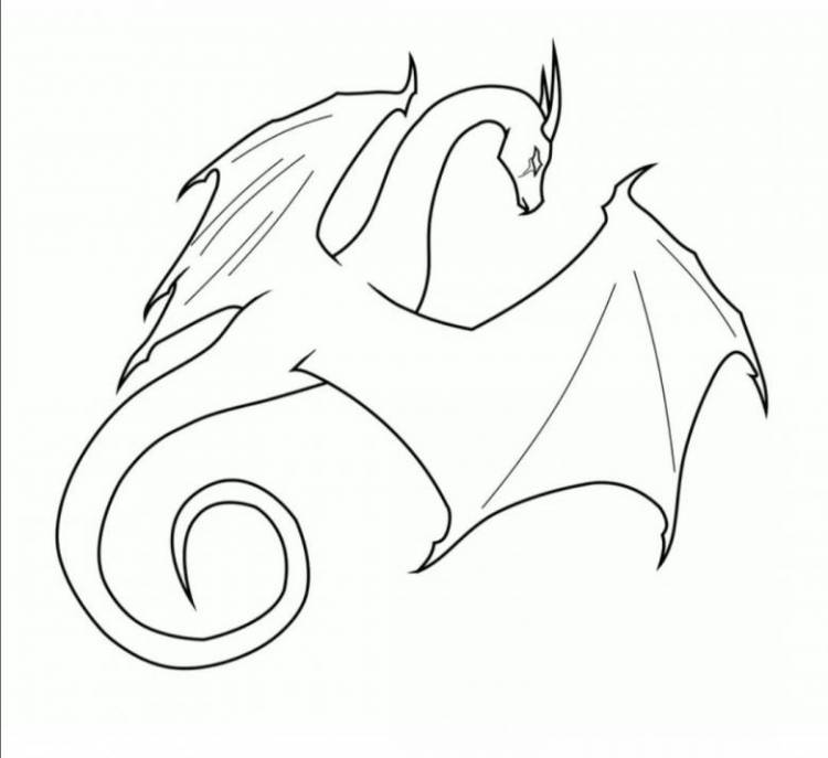Как нарисовать дракона карандашом