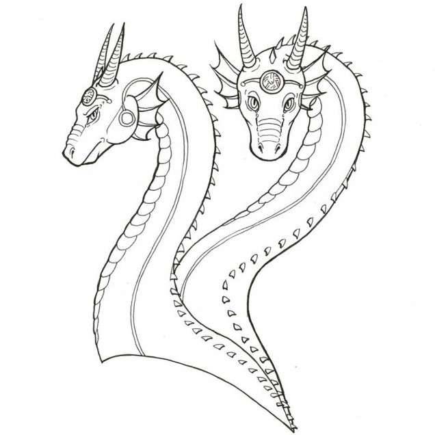 Простые рисунки драконов для рисования