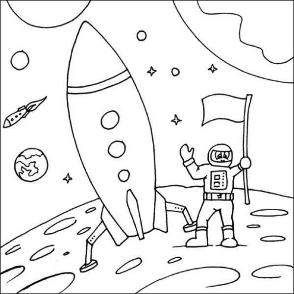 Картинки для срисовки карандашом космос 