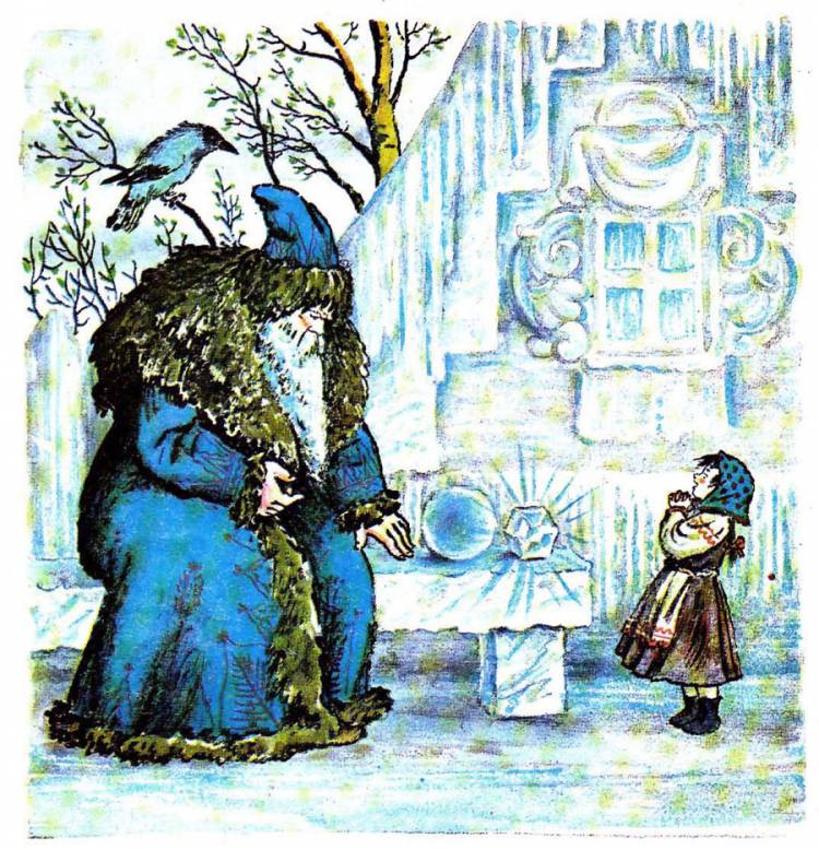 иллюстрации к сказке мороз Иванович