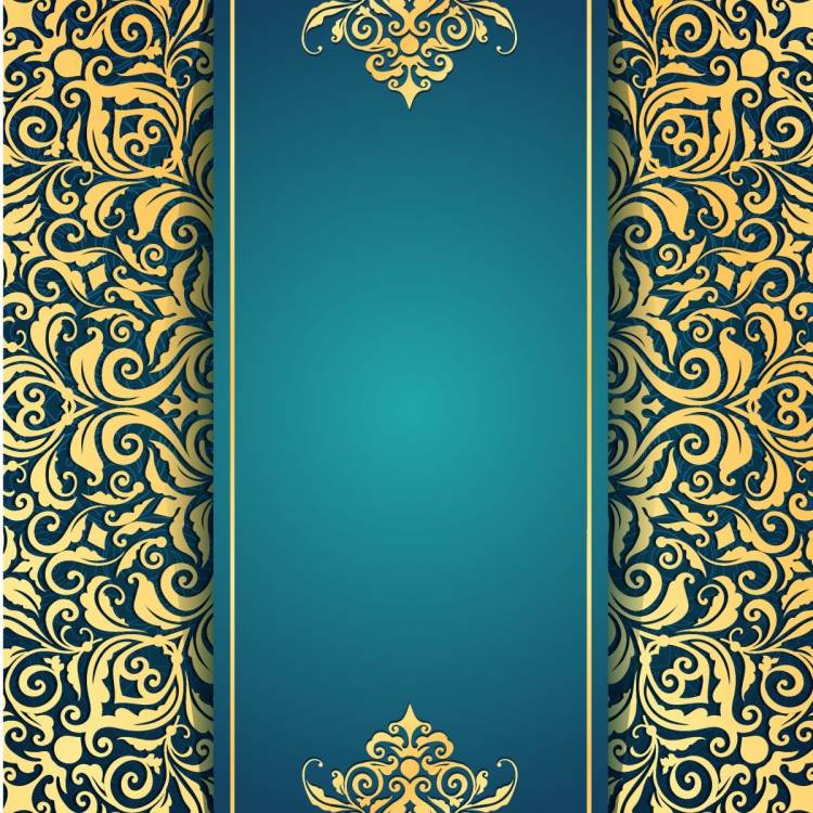 Фон с казахскими орнаментами