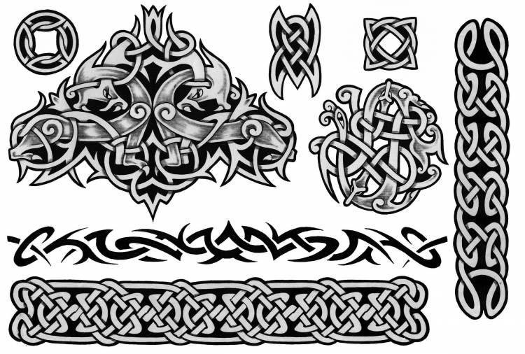 Эскизы татуировок кельтские узоры 