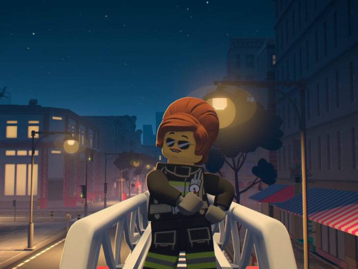 Биг Бетти из мультсериала Лего Сити приключения 