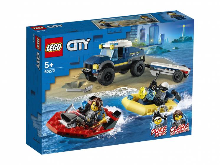 конструктор LEGO Полицейская лодка