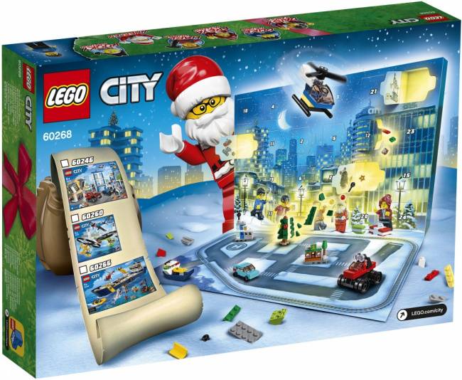 Новогодний календарь Advent Calendar Lego City