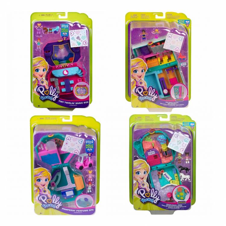 Игровой набор Polly Pocket Mattel в ассортименте (дизайн по наличию)