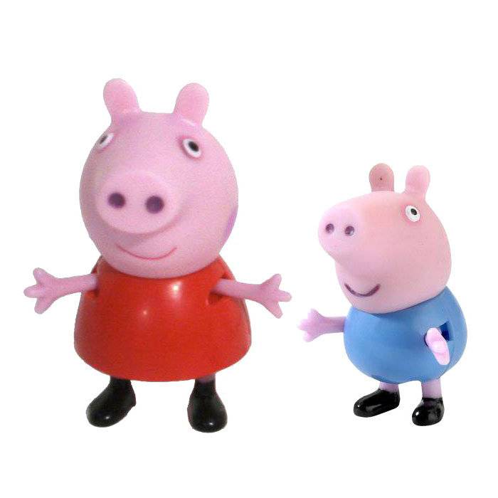 Набор 'Свинка Пеппа и Поросёнок Джордж', из серии 'Пеппа и её друзья', Peppa Pig [