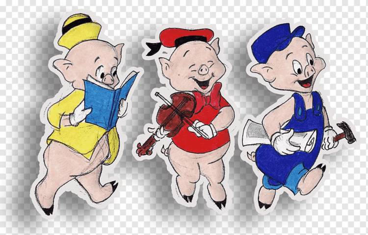 Домашняя свинья Три поросенка The Walt Disney Company, другие, ребенок, другие, мультфильм png
