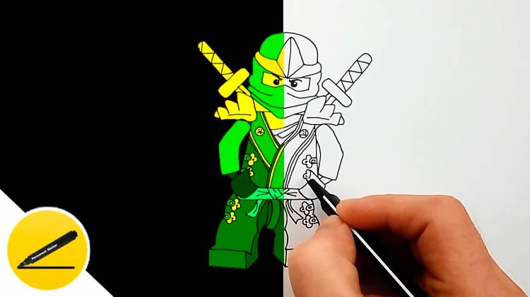 Draw LEGO Ninjago