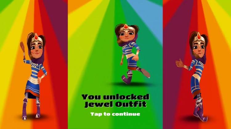 Unlocking Amira Jewel Outfit On Subway Surfers Transylvania