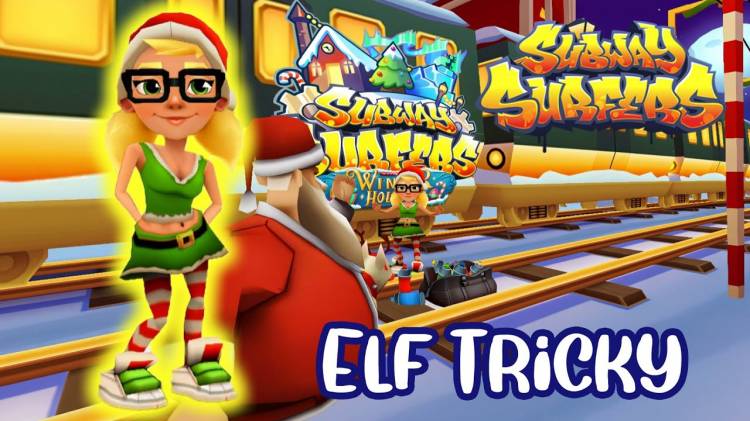 Subway Surfers Elf Tricky Gameplay PC HD