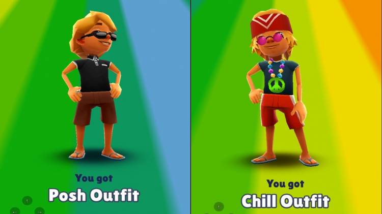 Subway Surfers Brody Posh Outfit vs Brody Chill Outfit