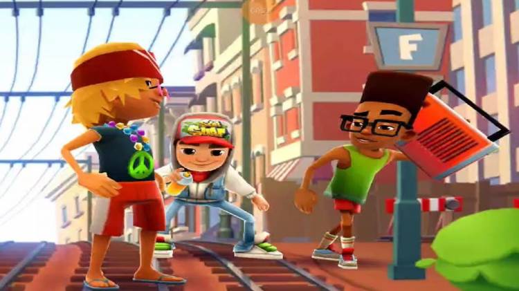 subway surfers pick a hoverboard all character brody chill outfit P