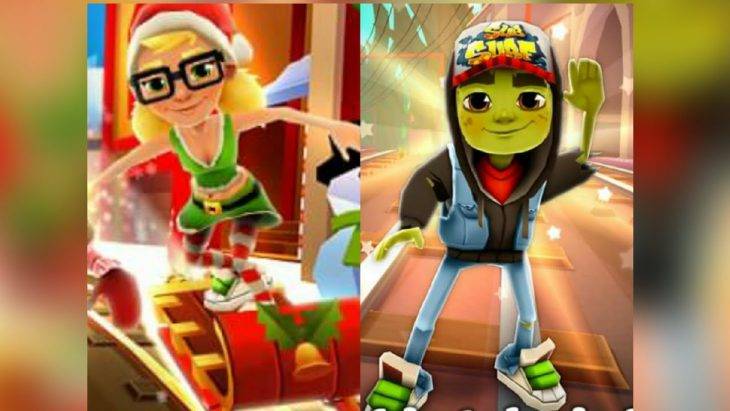 Зомби Джейк из мультсериала Subway Surfers 