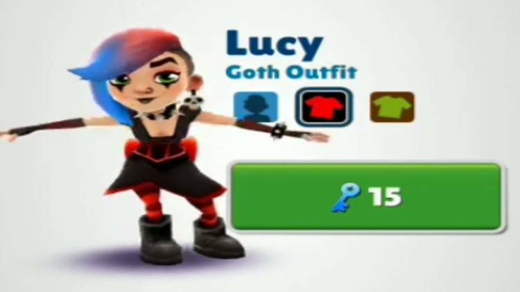 UNLOCKING LUCY GOTH OUTFIT