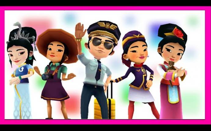 All New Outfits for Chinese Characters in Subway Surfers_哔哩哔哩bilibili