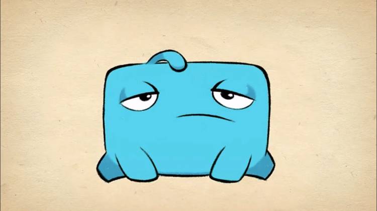 How to draw Blue (Cut the Rope)