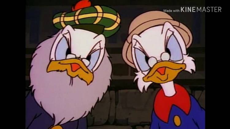 Scrooge McDuck $ Flintheart Glomgold