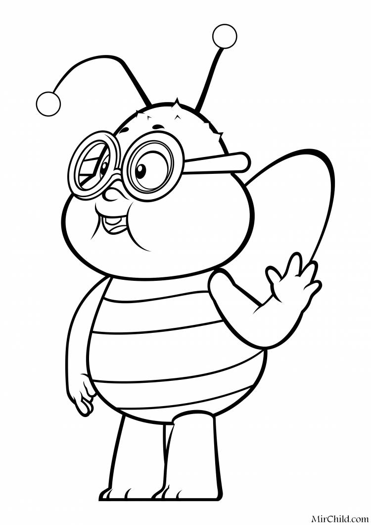 Барри из мультсериала пчелка Майя