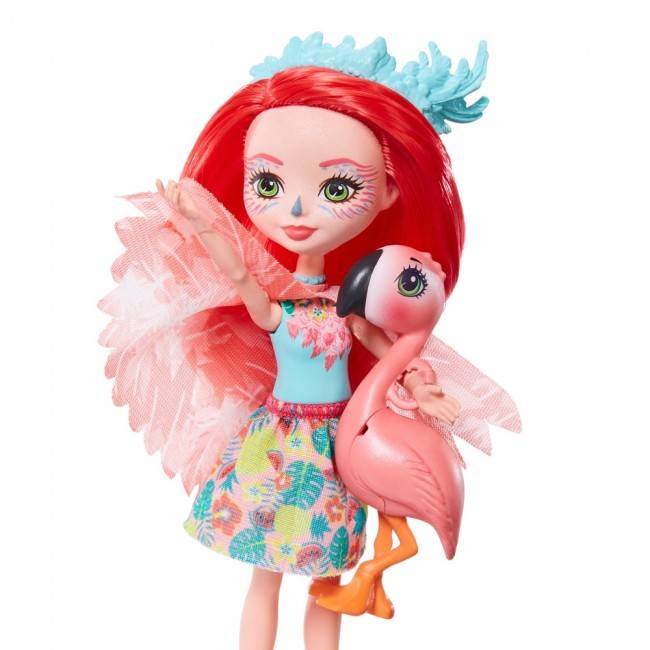 Кукла Enchantimals Фламинго Фенси GFN