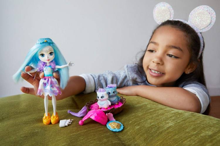 Игрушка Enchantimals Кукла со зверюшкой и тематическим набором Охана Филини и Йон (FCC
