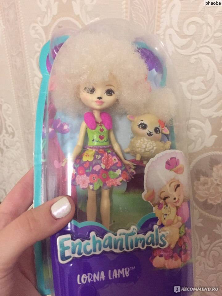 Enchantimals Кукла Лорна Барашка (Lorna Lamb), Mattel
