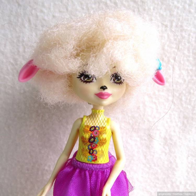 Enchantimals Кукла Лорна Барашка Lorna Lamb, Mattel с питомцем