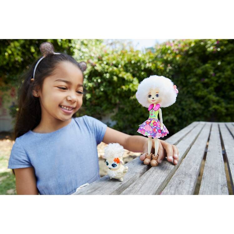 Кукла Enchantimals Лорна Барашка с любимым питомцем Флэгом Mattel