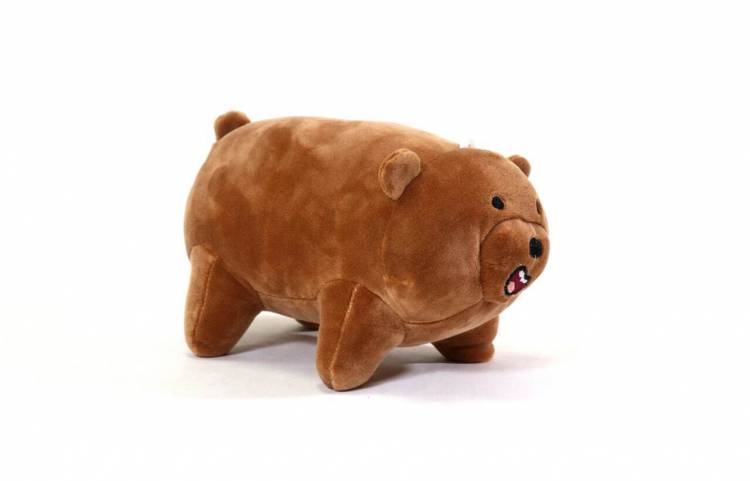 Мягкая игрушка Miniso We Bare Bears (Вся правда о медведях) Медведь гризли