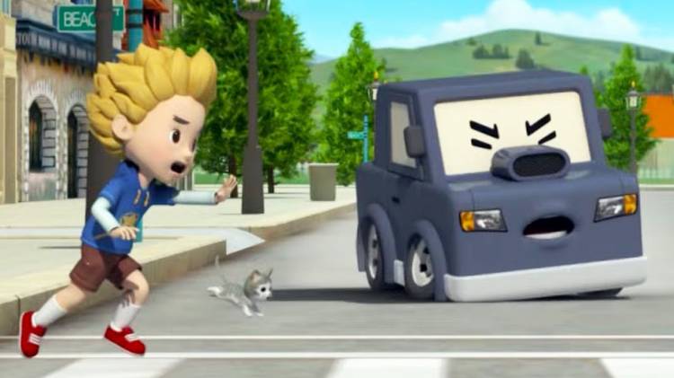 РОБОКАР ПОЛИ Правила дорожного движения Мультфильм для детей