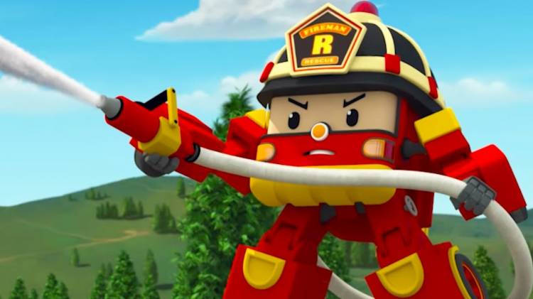 РОБОКАР ПОЛИ Рой и пожарная безопасность (сборник) Развивающий мультфильм для детей