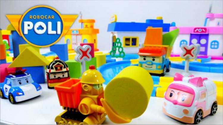Видео с игрушками и машинками Робокар Поли