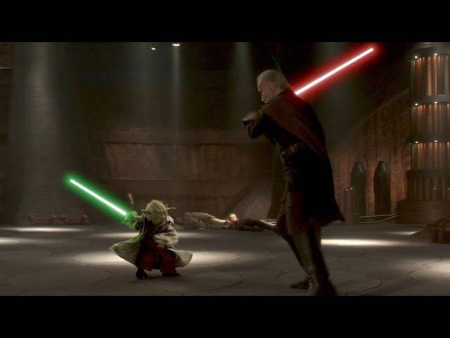 Йода против Графа Дуку
